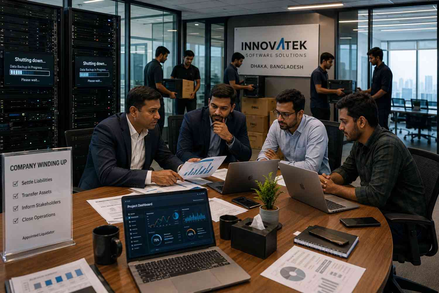 RJSC company winding up documents in Bangladesh