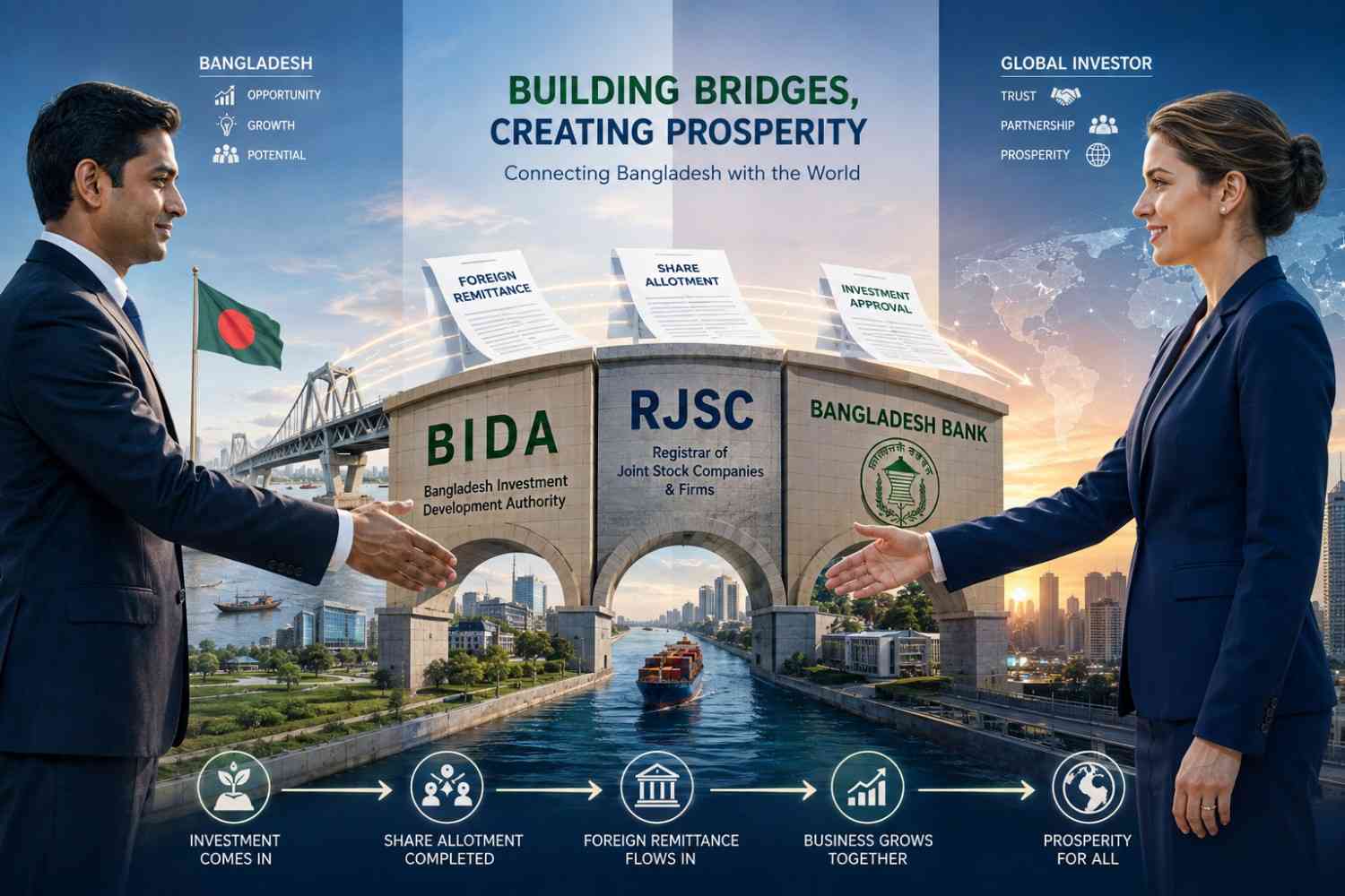 RJSC Company Share Transfer in Bangladesh documentation requirements